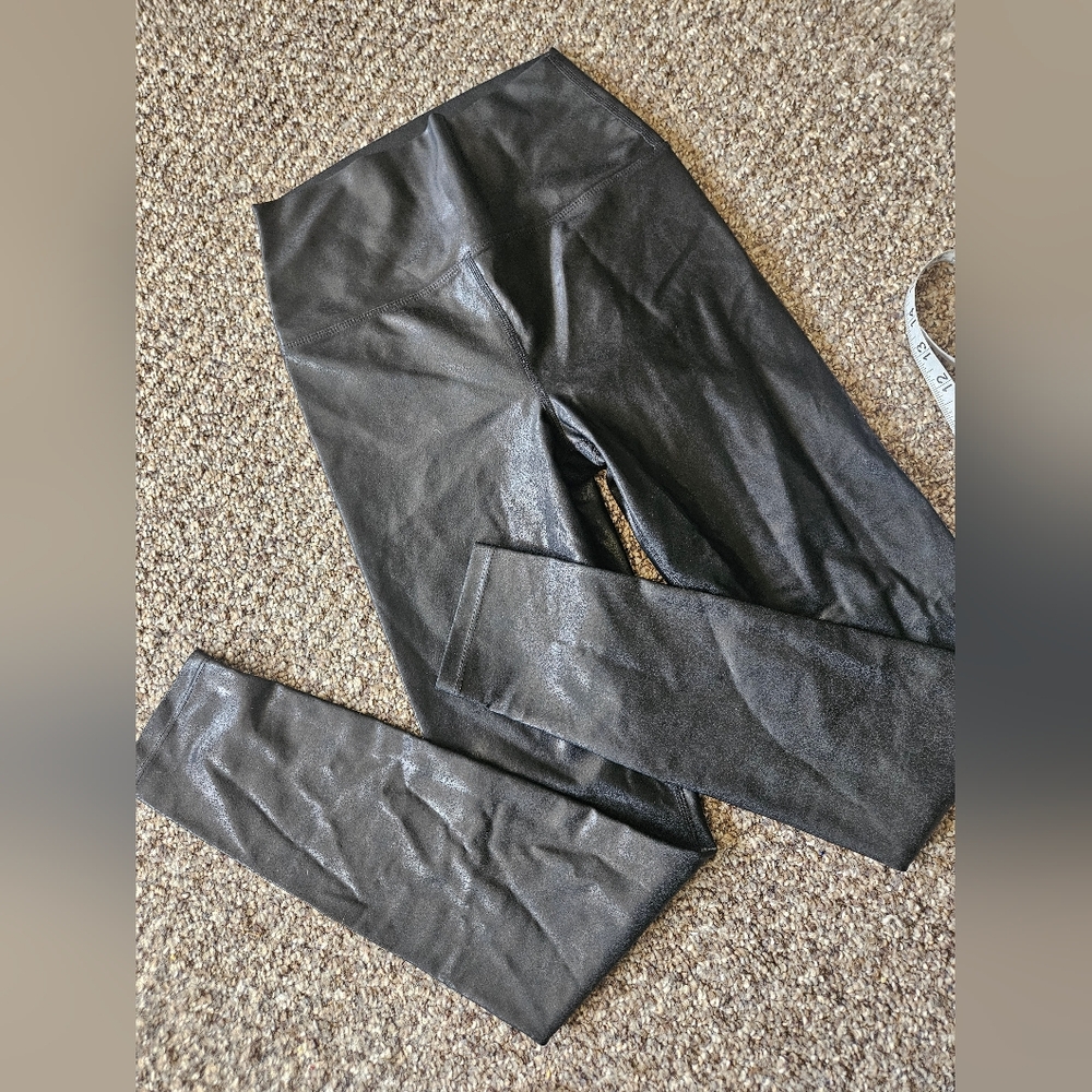 Carbon38 Foiled Full Length Leggings Small